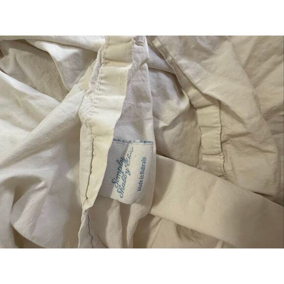 Simply shabby chic lace Toulouse sham and flat sheet full size - Picture 8 of 9